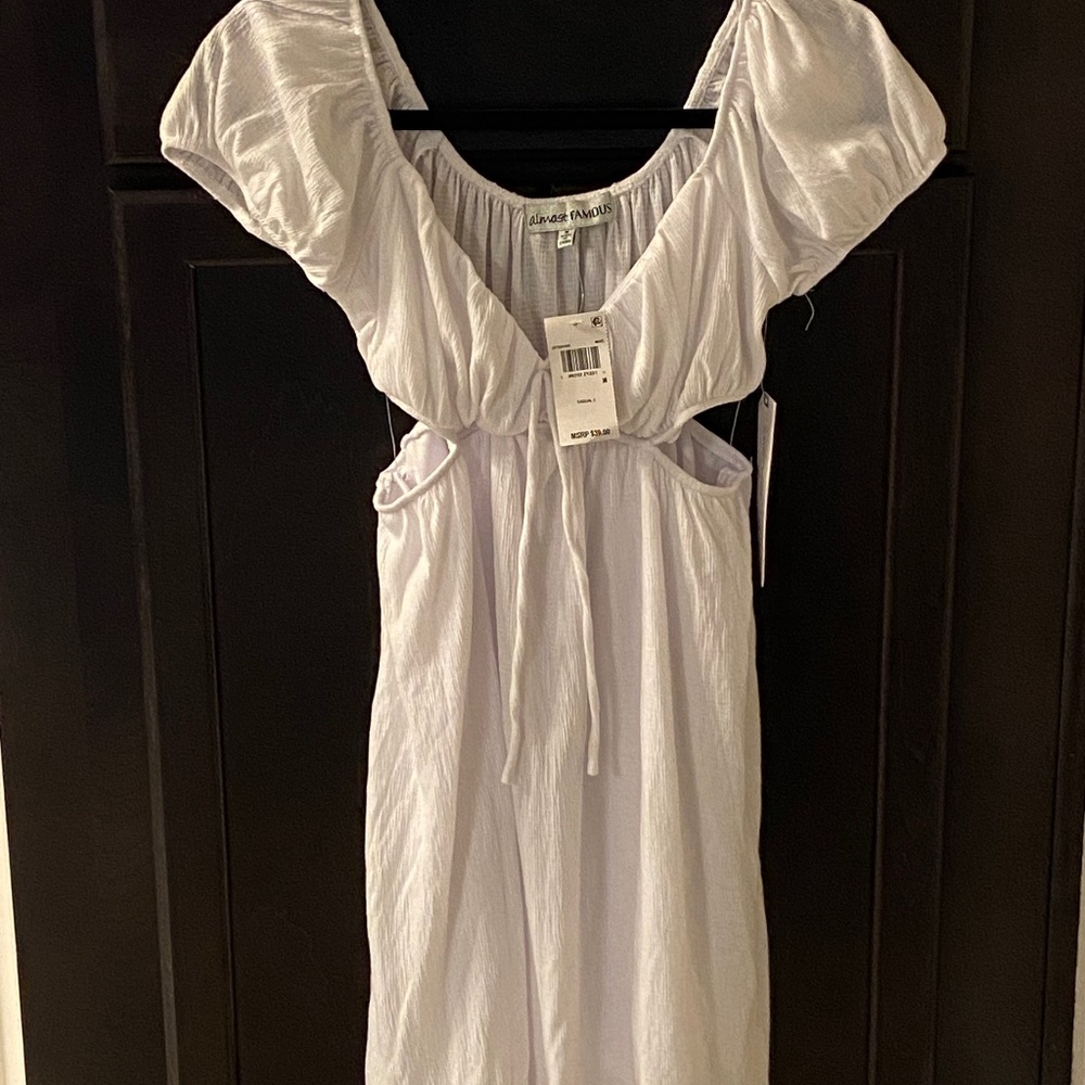 Girls white dress